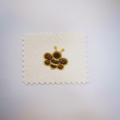 Electroplating Bird Embroidery Patch For Dress And Personal Adornment
