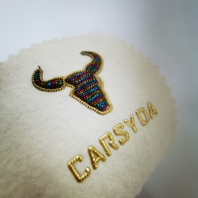 Electroplating Bird Embroidery Patch For Dress And Personal Adornment