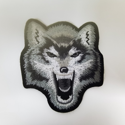 Dog Custom Embroidered Patches For Clothes Shoes Bag Suitcase