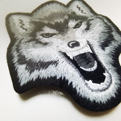 Dog Custom Embroidered Patches For Clothes Shoes Bag Suitcase