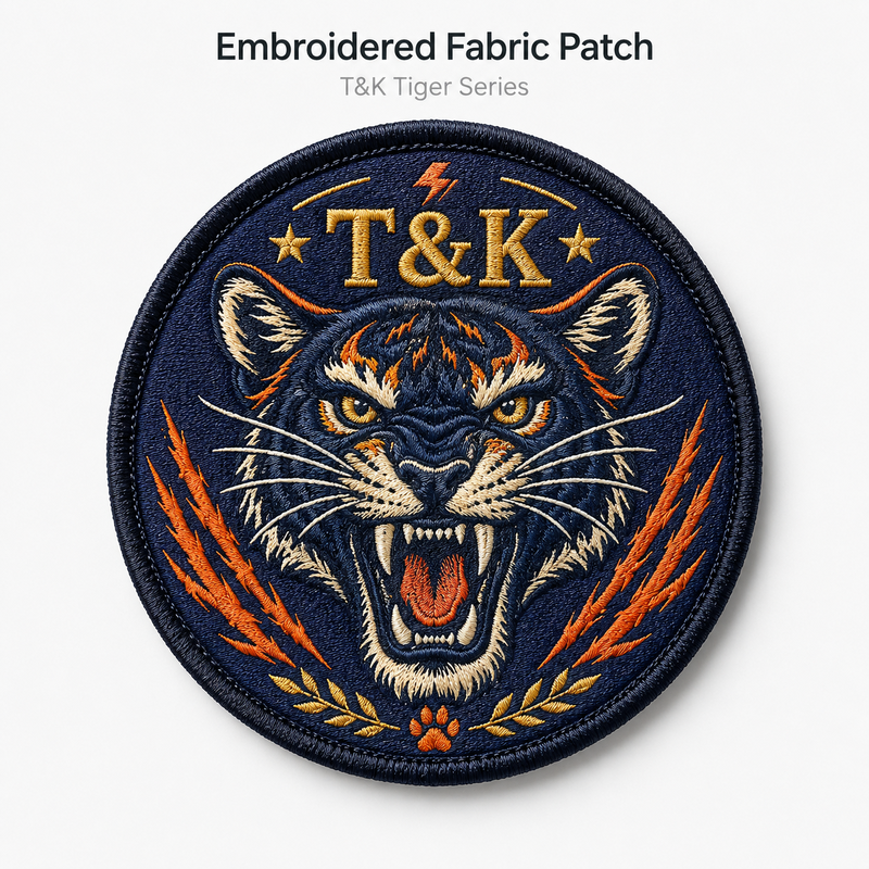 Custom Clothing Patches Designed for Easy Attachment Using Sew on Iron on Magnet Pin on and Hook and Loop Backing Styles