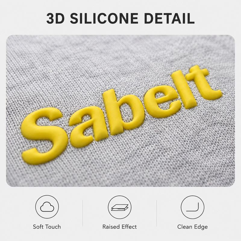 Silicone Heat Transfer Labels Designed to Withstand Washing and Wear Ensuring Clear Markings on Clothing and Accessories