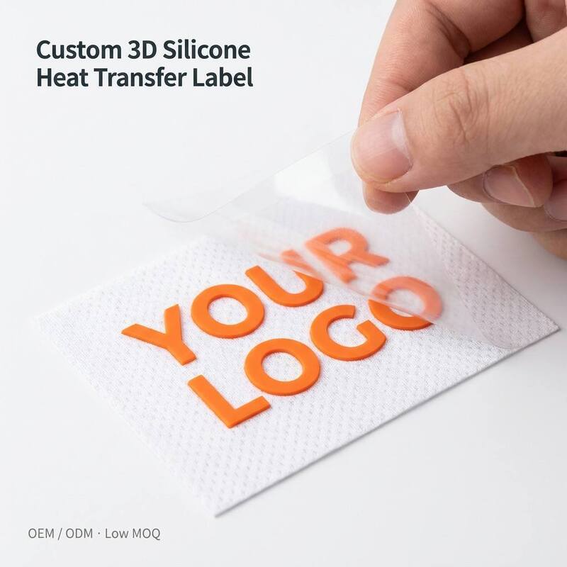 Flexible Silicone Heat Transfer Labels Ideal for Apparel and Industrial Uses Ensuring Strong Adhesion and Durability