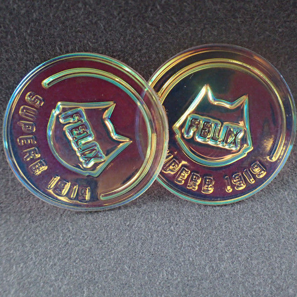 Hologram Embossed TPU Custom Cloth Patches outwear patch