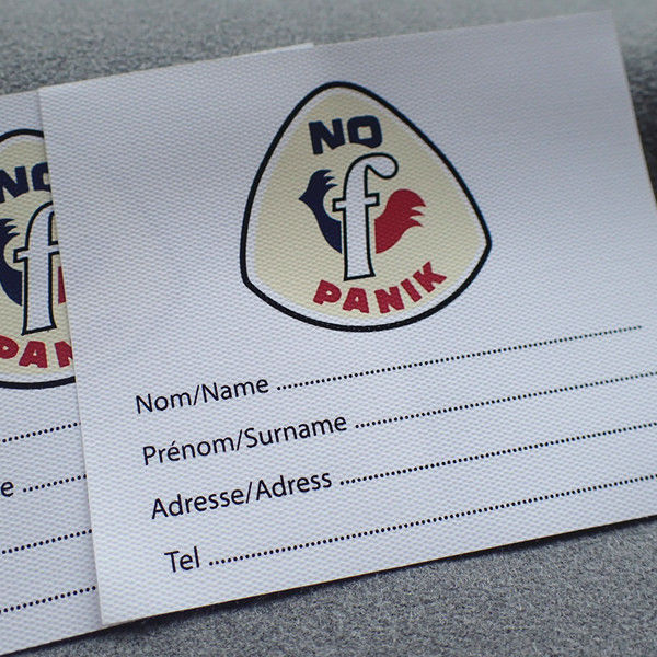 OEKO Sustainable Screen Printing TPU Garment Labels