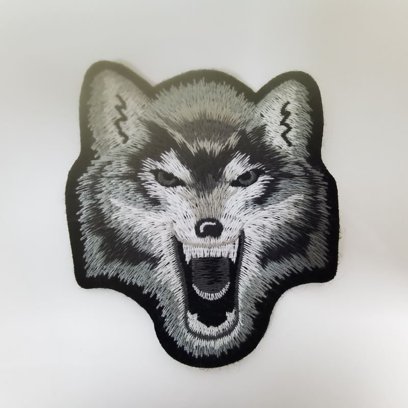 Dog Custom Embroidered Patches For Clothes Shoes Bag Suitcase