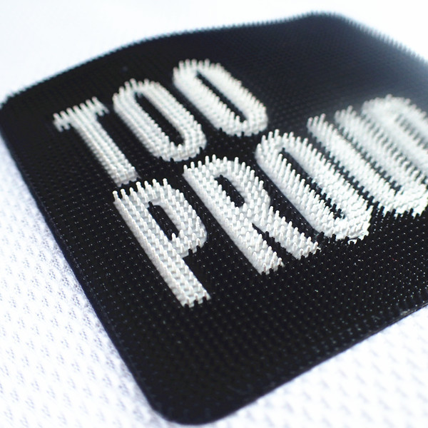 Eco Friendly Non Toxic 3D Logo Silicone Heat Transfer Labels