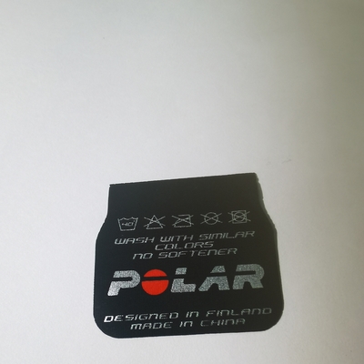 Customized Private Design Woven Logo Labels Damask Clothing Tag