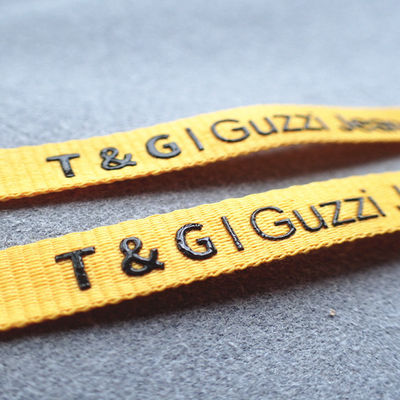 Anti Elastic Silicone Printed 1cm Draw String Cord