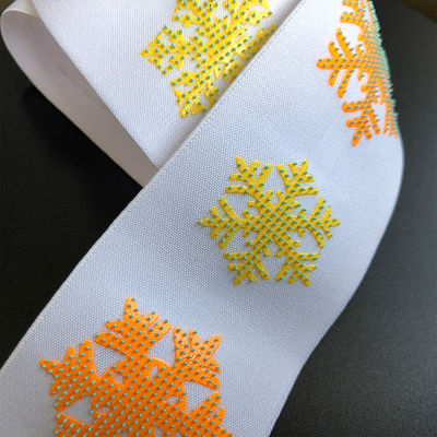 Silicone Toothbrush Polka Dot Coating Webbing Non Slip Elastic Webbing